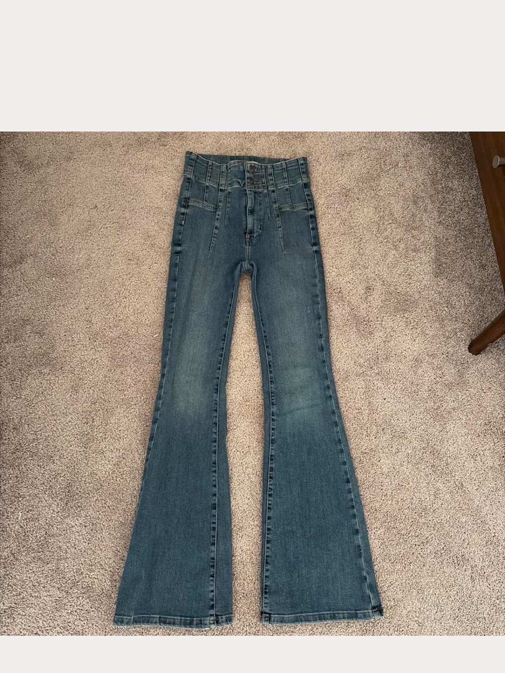 Free People High-Waisted Flared Women's Jeans